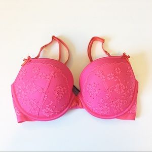 Victoria Secret Ver Sexy Padded Demi Bra 32DD